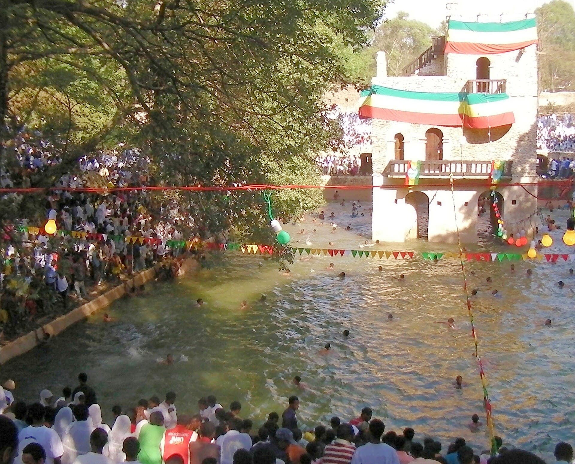 Timkat at the bath of Fasilides